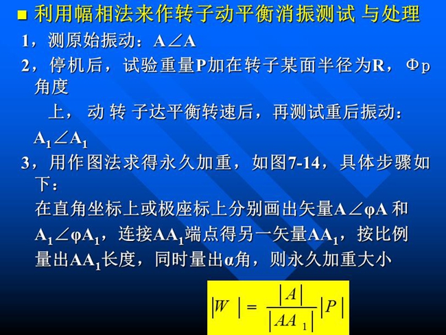 利用幅相法來作轉(zhuǎn)子動平衡消振測試與處理
